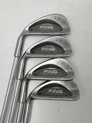 PING Karsten I Black Dot Heel-Toe Balance LH ZZ Lite 4,5,7,9 Irons - Image 1 of 4