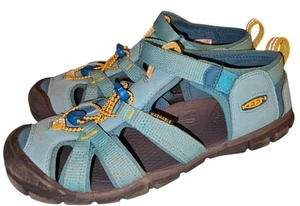 Sandali Keen Newport H2 bambini taglia 5 colore verde acqua impermeabili scarpe sportive usati in ottime condizioni - Foto 1 di 6
