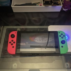 Nintendo Switch Console Black Neon Red & Neon Green Joy-Con Wi-Fi HDMI USB-C