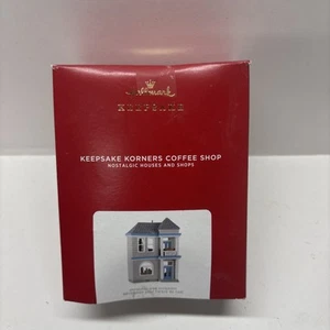 Hallmark Keepsake 2021 Korners Coffee Shop Ornament - 2199QXR9215 - Picture 1 of 2