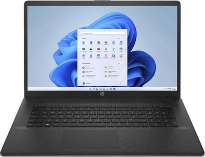 HP Multimedia Notebook 17 Zoll | AMD Ryzen 7320U | 8GB DDR5 | 512GB SSD | Win11 - Bild 1 von 4