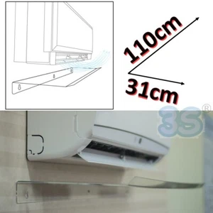 Deflettore aria trasparente per climatizzatore split 110x31x5 (cm) - Imagen 1 de 2