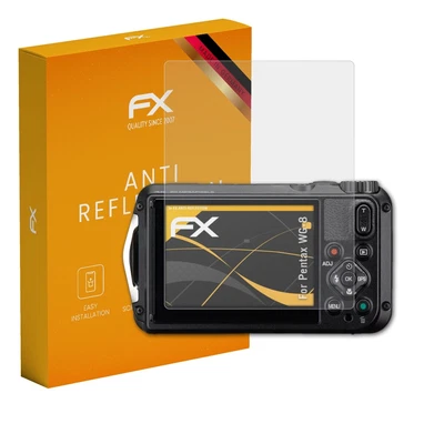 atFoliX 3x Screen Protection Film for Pentax WG-8 matt&shockproof - Image 1 of 4