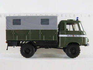 Busch 51658 Robur LO 1801 A Pritsche/Plane (1968) "Volkspolizei (DDR)" 1:87/H0 - Bild 1 von 9