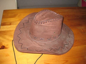 Westernhut, Cowboyhut, Hut, braun, mit Hutband, Reiter, Western, Damenhut, Pferd - Bild 1 von 6