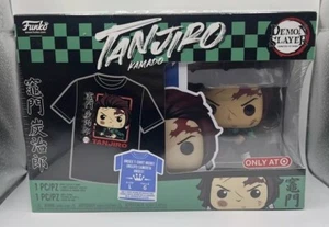 Funko Pop Demon Slayer Tanjiro Kamado Target Excl. w/ T-Shirt Large NEW - Picture 1 of 7
