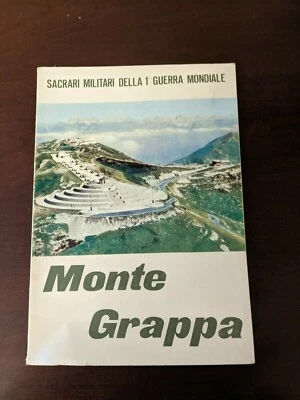 PB Book - Monte grappa - 1982-Shrines MILITARY of the first world war WWI  - Image 1 of 4