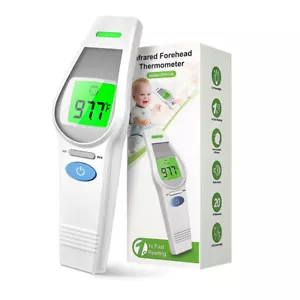 Infrared Digital Non Contact Forehead Thermometer Baby Adult Body Object Mode - Picture 1 of 10