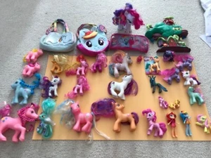 My Little Pony Figures & Others Lot Of 38 Various Pieces - Read - Picture 1 of 22