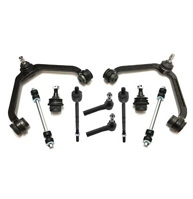 Control Arms 10 Pc Tie Rods Sway Bar Kit For Ford Explorer Sport Trac - Image 1 of 4