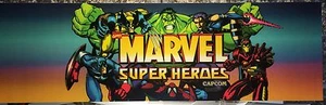 "Marvel Super Heroes Arcade Carpa 26""x8" - Imagen 1 de 2