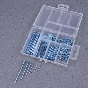 240 PCS Picture Hanging Nails Zinc Plated Nails - Picture 1 of 12