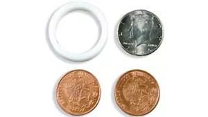 Echter US Half Scotch und Soda - Weltbester Zaubermünztrick - Extra Centavo - Bild 1 von 7