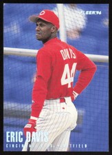 1996 Fleer Update  U118 Eric Davis  EX-MT  Cincinnati Reds