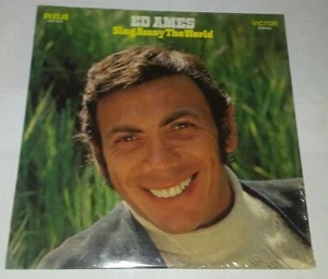 Ed Ames Sing Away the World Victor Records 1970 Tested  - Picture 1 of 2