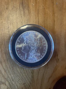 1882 S Silber Dollar 1 Dollar im runden Etui - Bild 1 von 7