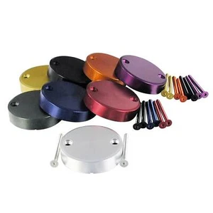 Pro-Bolt Aluminium Motorcycle Reservoir Cap 42mm - Red - High Tensile Aluminium - Picture 1 of 5