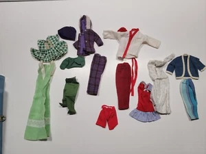 vintage barbie handmade outfits clothes jackets and pants lot #2 - Picture 1 of 6