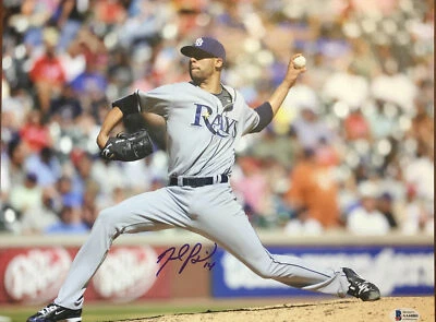 FOTO AUTOGRAFIADA FIRMADA POR DAVID PRICE 11X14 AUTO TAMPA BAY RAYS RED SOX DODGERS Foto 1 de 3