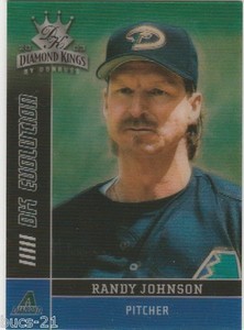 RANDY JOHNSON 2003 DONRUSS DIAMOND KINGS DK EVOLUTION DK-3 BASEBALL CARD