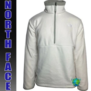 The North Face Campbell 1/2 Zip Fleece Pullover Top Men's Size Large Oat Heather - Picture 1 of 2