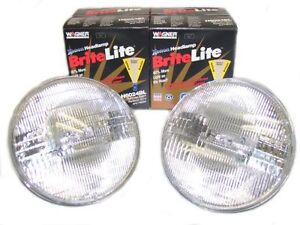 2 XENON Headlight Bulbs 1960-68 Austin Healey 3000 NEW