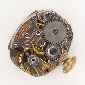 Reloj Pulsera Vintage LeCoultre Calibre 460 17 Joyas Movimiento, Funciona Un Poco - Imagen 1 de 4