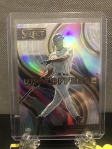 2023 Select Ken Griffey Jr. Unstoppable Silver Prizm Seattle Mariners HOF #SU19