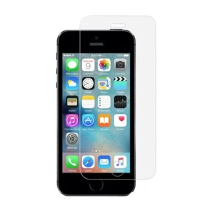 FILM DE PROTECTION iPHONE 5 5S 5C SE EN VERRE TREMPÉ TRANSPARENT ULTRA RESISTANT - Photo 1 sur 1
