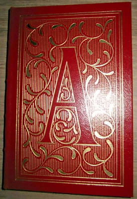 Vtg leather book, The Scarlet Letter by Nathaniel Hawthorne, 1975  Easton Press - Image 1 of 4