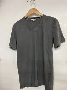 James Perse Herren Basic klassisch grau S/S V-Ausschnitt T-Shirt MLJ3352 neu T-Shirt s/S - Bild 1 von 8