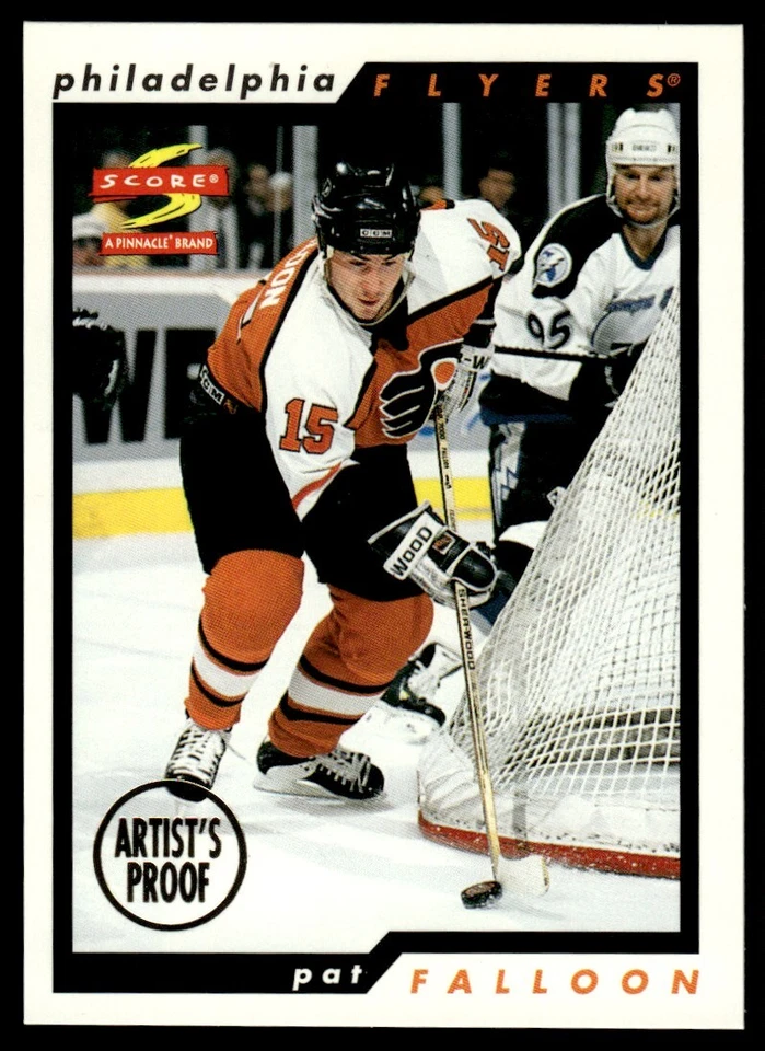 1996-97 SCORE ARTISTS PROOF Pat Falloon Philadelphia Flyers #21 - Image 1 of 2