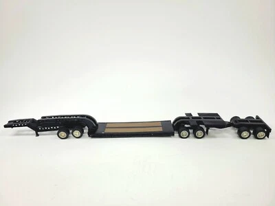 Trail King 2x2x2 Low Loader Trailer - Black ASAM Smith 1:48 Scale Diecast Model - Image 1 of 4