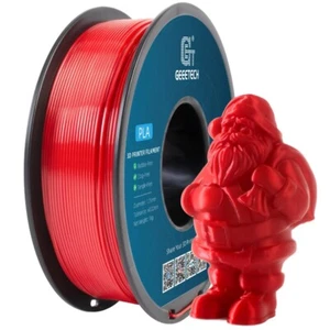 Filamento para impresora 3D GEEETECH 1 kg 1,75 mm PLA consumibles fliamante rojo caliente VENTA - Imagen 1 de 7