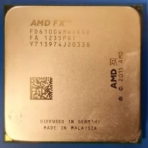 FD6100WMW6KGU : AMD FX-6100 3.3GHZ : 6 Core : Socket AM3+ : Desktop CPU - Picture 1 of 2