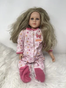 My Twinn Doll Emma Poseable Blonde Hair Blue Eyes Doll 2007 Body 1997 Face 23" - Picture 1 of 12