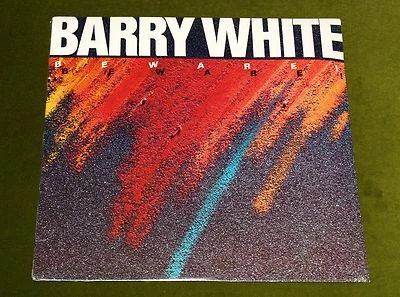 BARRY WHITE BEWARE LP *RARE* UNLIMITED GOLD REPRESS EDITION CBS RECORDS SEALED - Image 1 of 2