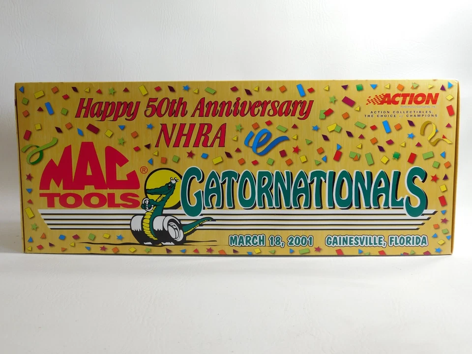 Mac Tools Action Gatornationals 2001 Hayabusa Pro Stock Bike 1:9 - New - Image 1 of 4