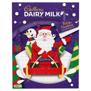 Cadbury Advent Calendar Dairy Milk Creamy chocolate Christmas Treat - Picture 1 of 12