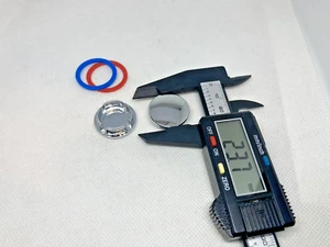 Grifos de palanca Tap Indices Tops rojo frío y caliente multi marca 23 mm M001A - Imagen 1 de 8