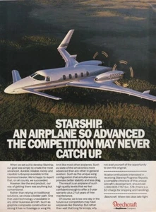 1991 Beechcraft Starship Aircraft ad 3/26/2023e - Picture 1 of 1