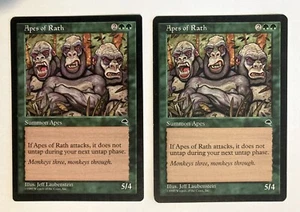 Apes of Rath (2) NM Tempest MTG Magic the Gathering - Picture 1 of 1