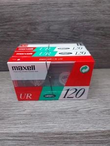 Maxwell Ur 120 Cassette Tapes New X4 - Picture 1 of 1