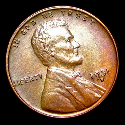 1931-D Lincoln Cent Wheat Penny ---- Stunning Details Coin ---- #778M - Image 1 of 3