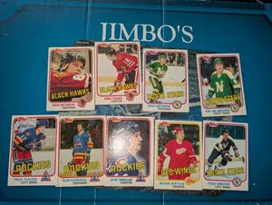 Denis Savard Rookie 1981-82 Topps Black Hawks RC #75 High End ¡Limpio! TODAS LAS 9 CARTAS - Imagen 1 de 8