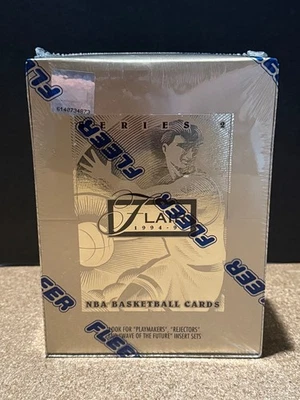 1994-95 Fleer Flair Series 2 basquete caixa lacrada de fábrica hobby NBA - Imagem 1 de 4