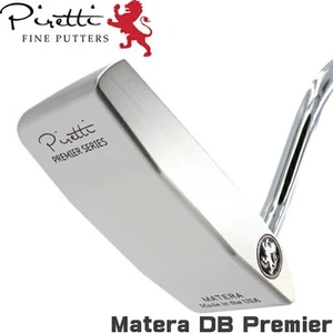 Matera DB Double Bent Premier Series 34.0 inch Piretti Putter steel Right handed - Picture 1 of 9