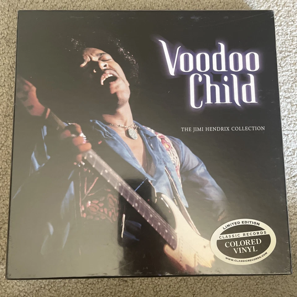 JIMI HENDRIX Voodoo Child Classic Records BOX SET RED VINYL 2001 4LP Sealed - Image 1 of 3