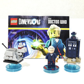 Lego Dimensions Doctor Who Level Pack 71204 The Doctor Capaldi dim009 K-9 Tardis