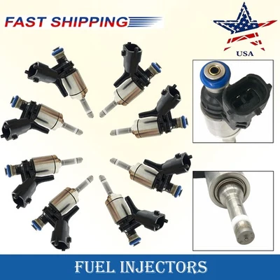 8x inyectores de combustible para Infiniti M56 QX56 5,6 L VK56VD 2011-2013 FJ1179 16600-1LA0A Foto 1 de 4